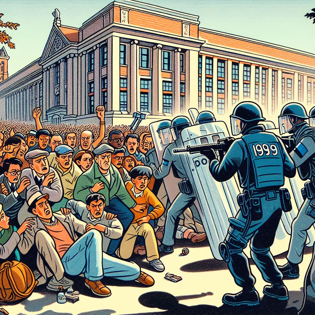 Clima de miedo en la Universidad de Columbia por detenciones de estudiantes propalestinos