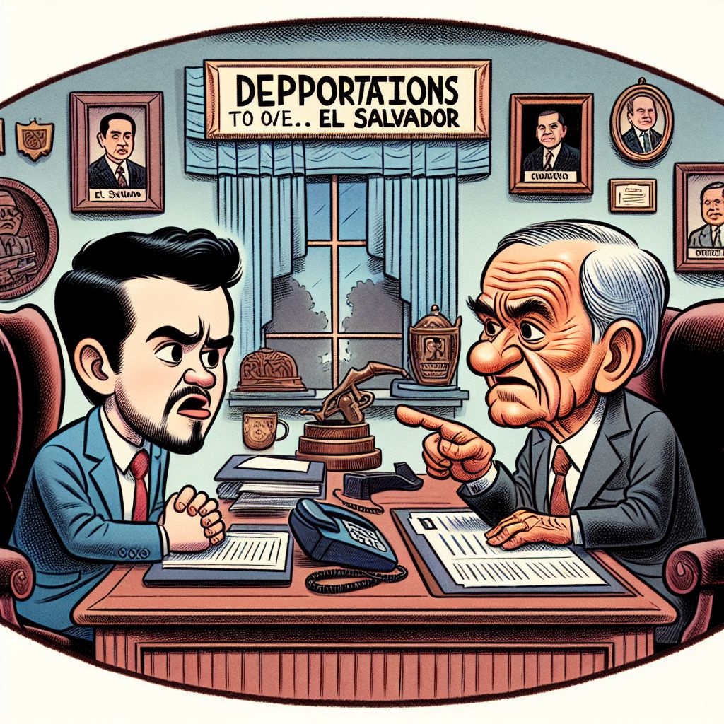 Controversia por deportaciones a El Salvador bajo acuerdo entre Bukele y Trump