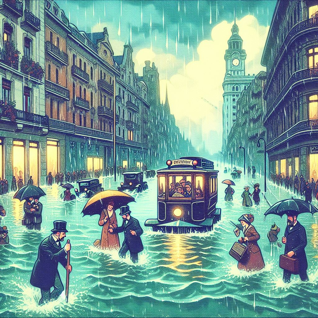 Las lluvias en Madrid incrementan el riesgo de inundaciones y alertas de desbordamiento