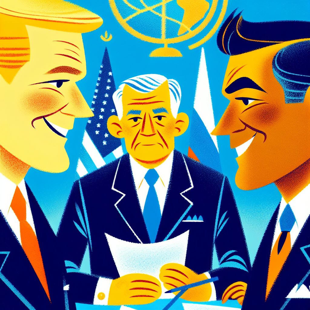 Complejas relaciones internacionales: Trump, Putin y Zelenski en el centro de las negociaciones sobre Ucrania