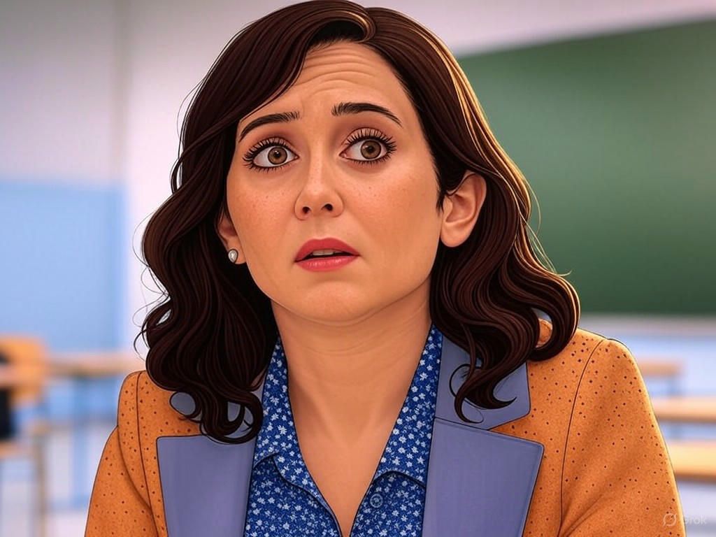 Escándalo en la educación madrileña por gestión financiera de Ayuso