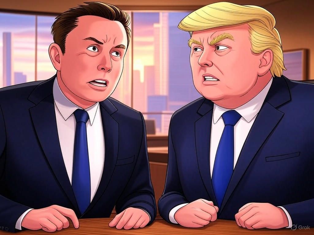 La relación entre Elon Musk y Donald Trump se deteriora: de aliado clave a cuestionado