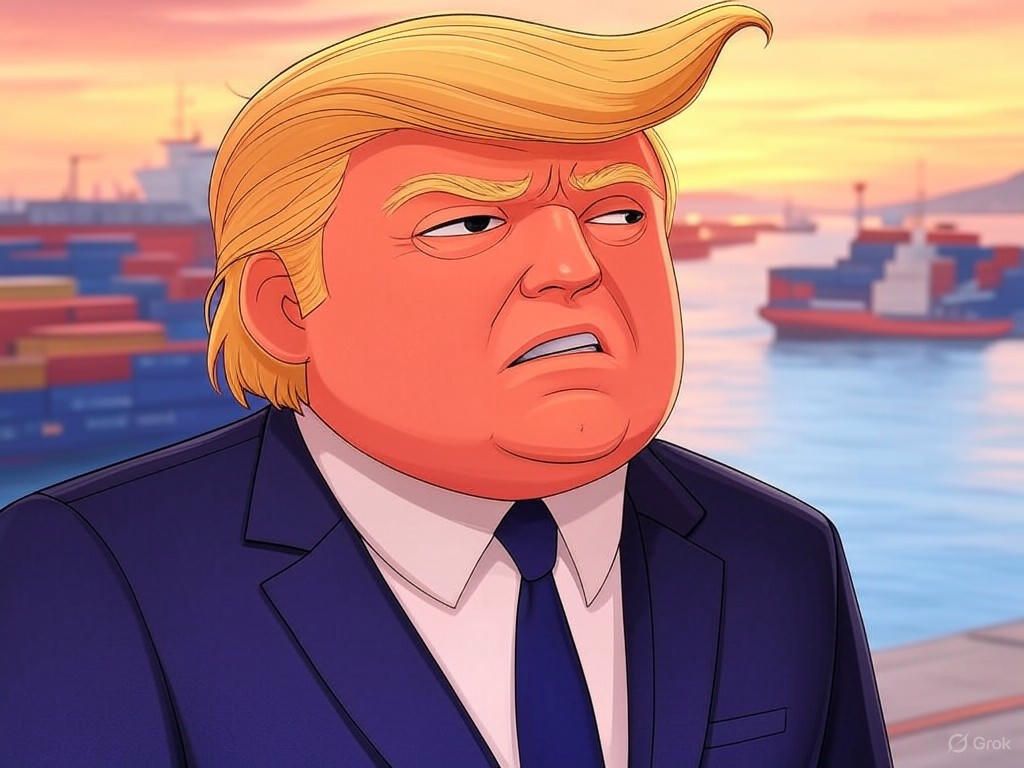 El impacto económico y el comercio marítimo desafían a Trump: presión en los mercados y cambio en el tráfico de contenedores