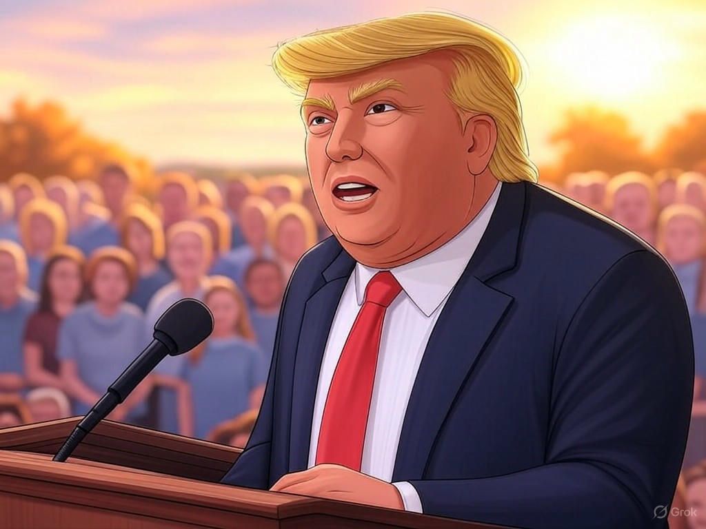 Trump buscará apoyo masivo en Michigan en sus 100 días de mandato