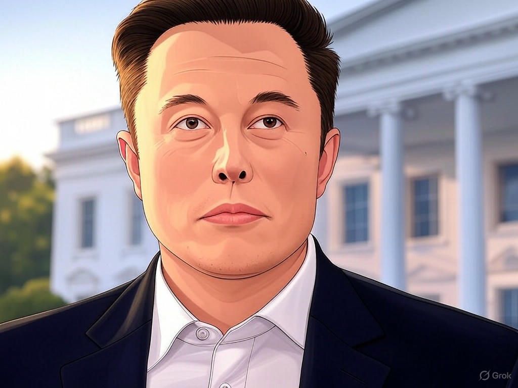 Elon Musk se despide de la Casa Blanca para enfocar sus esfuerzos en Tesla