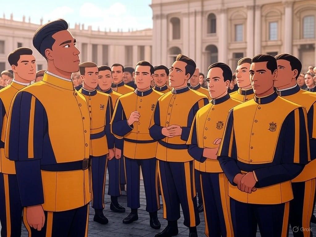 Operativos de seguridad y expectativas antes del cónclave en el Vaticano