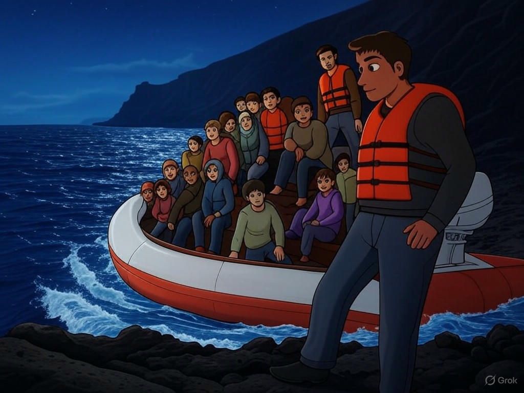 El rescate del cayuco en El Hierro resalta la tragedia de migrantes