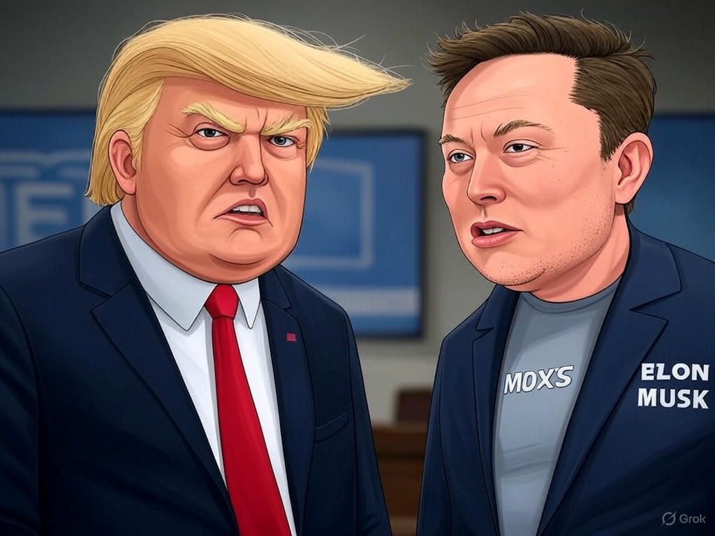 Conflicto entre Trump y Musk sacude el movimiento MAGA y genera tensiones políticas
