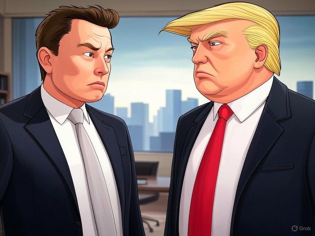 El enfrentamiento con Trump provoca una pérdida de 34,000 millones de dólares en la fortuna de Elon Musk