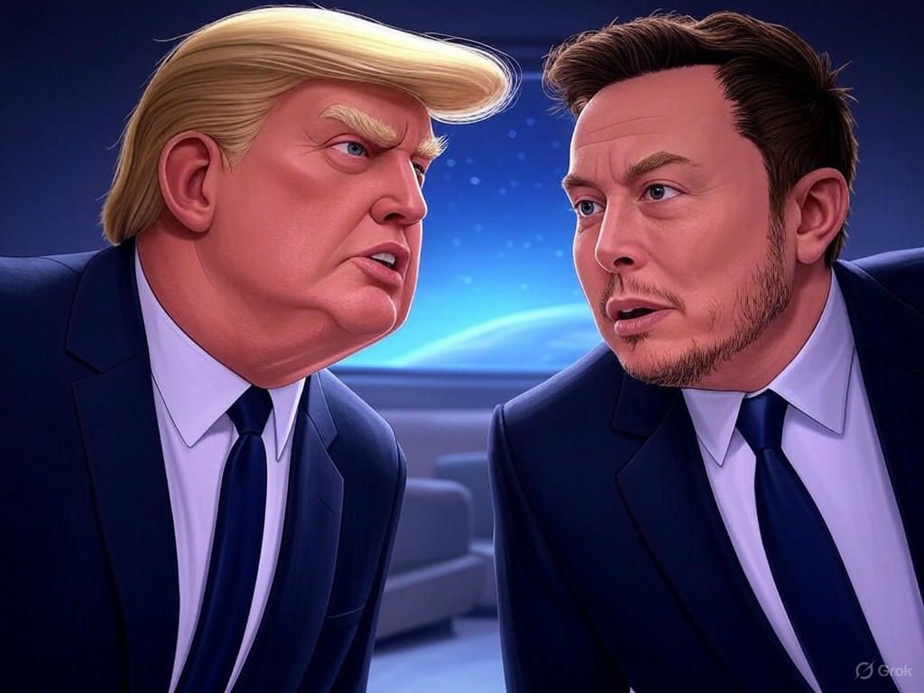 Tensiones entre Trump y Musk amenazan la exploración espacial estadounidense