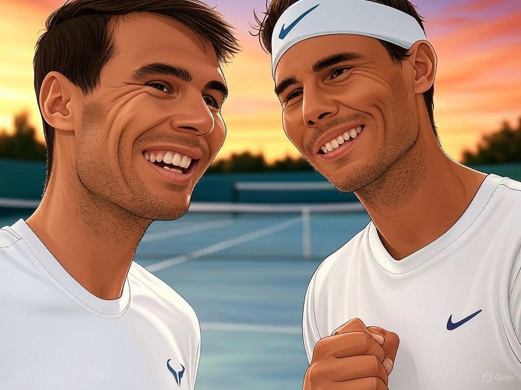 Una remontada ‘a lo Nadal’ y una asombrosa coincidencia: Alcaraz gana cinco Grand Slams emulando a Rafa