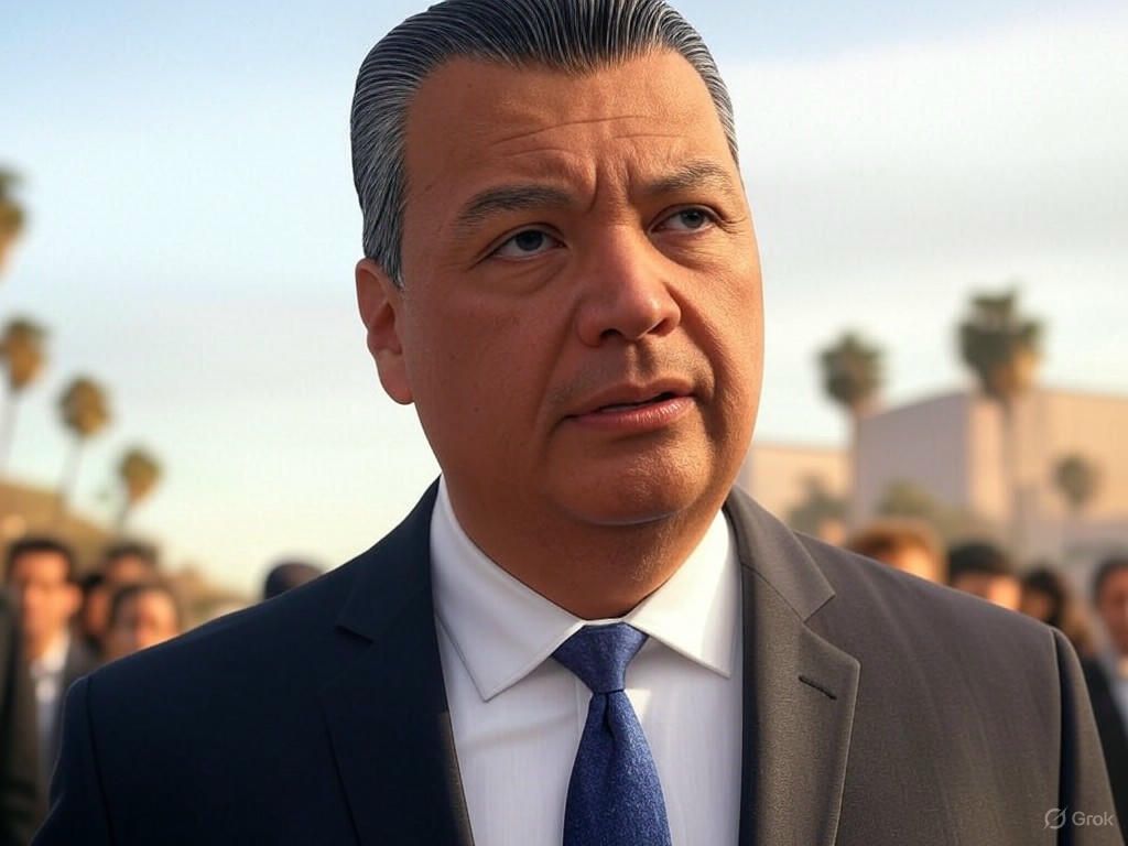 El senador Alex Padilla detenido durante una protesta en Los Ángeles, aumenta la tensión política