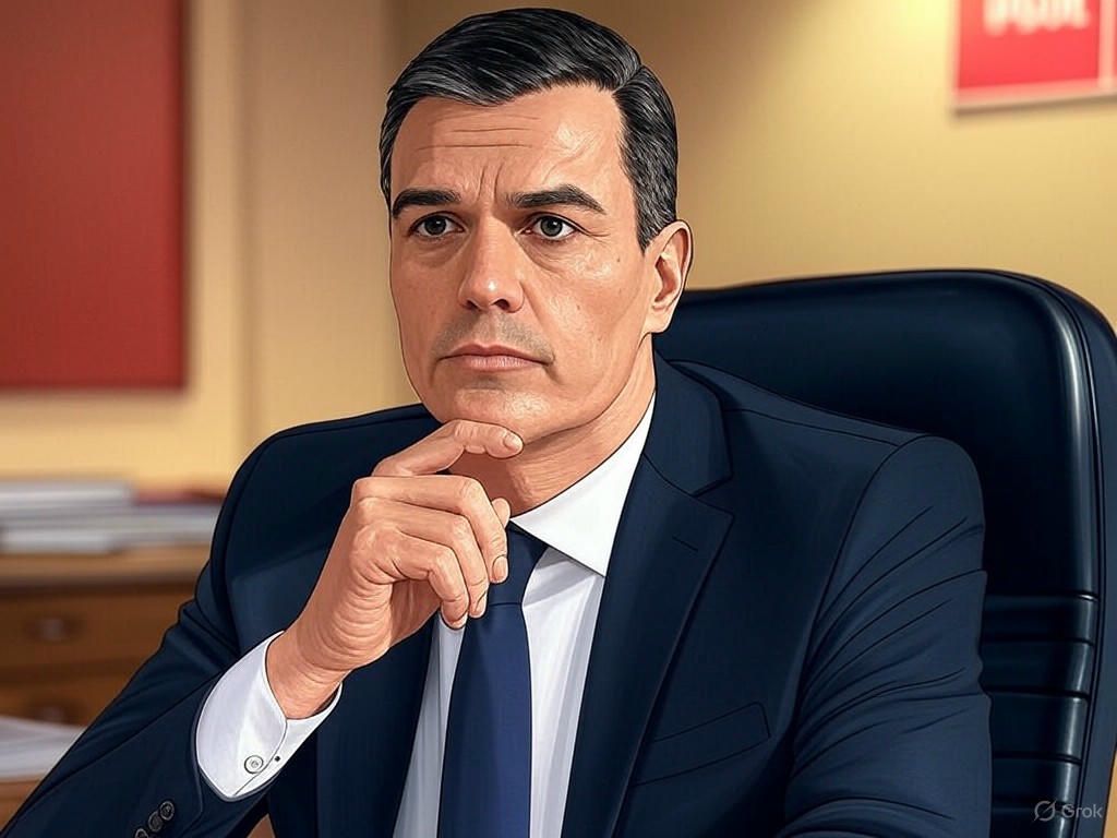 Estrategia política de Pedro Sánchez enfrenta desafíos por crisis interna del PSOE