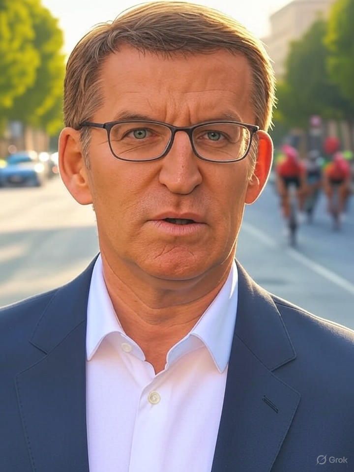 Feijóo se posiciona a favor de la Policía ante incidentes en la Vuelta a España